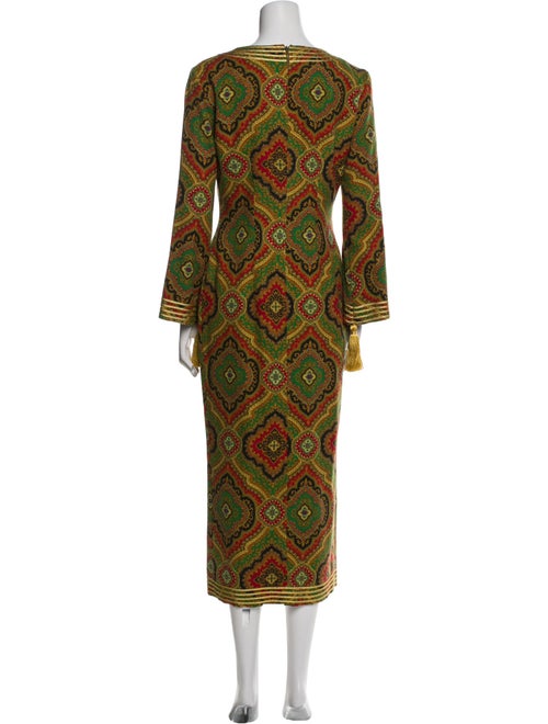 Moschino Couture Wool Long Dress