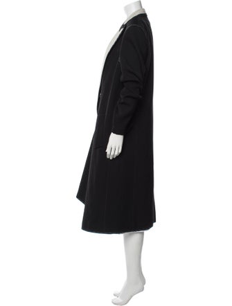 Moschino Couture Virgin Wool Trench Coat