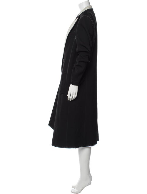 Moschino Couture Virgin Wool Trench Coat