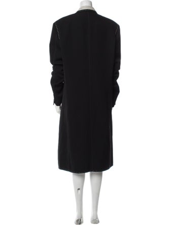 Moschino Couture Virgin Wool Trench Coat