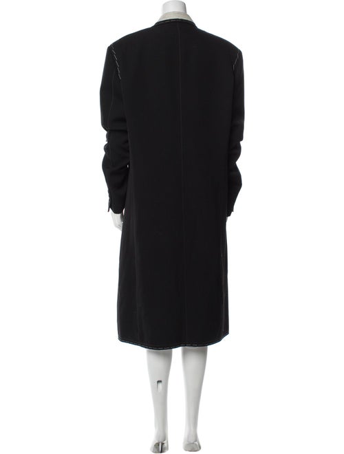 Moschino Couture Virgin Wool Trench Coat