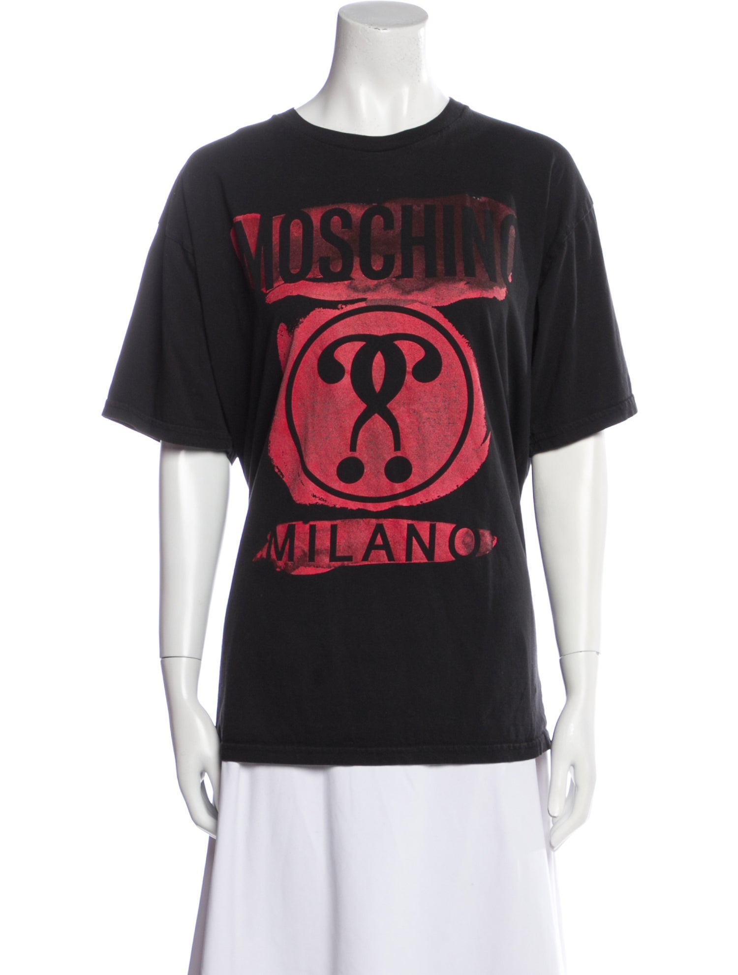 Moschino Couture Graphic Print Crew Neck T-Shirt