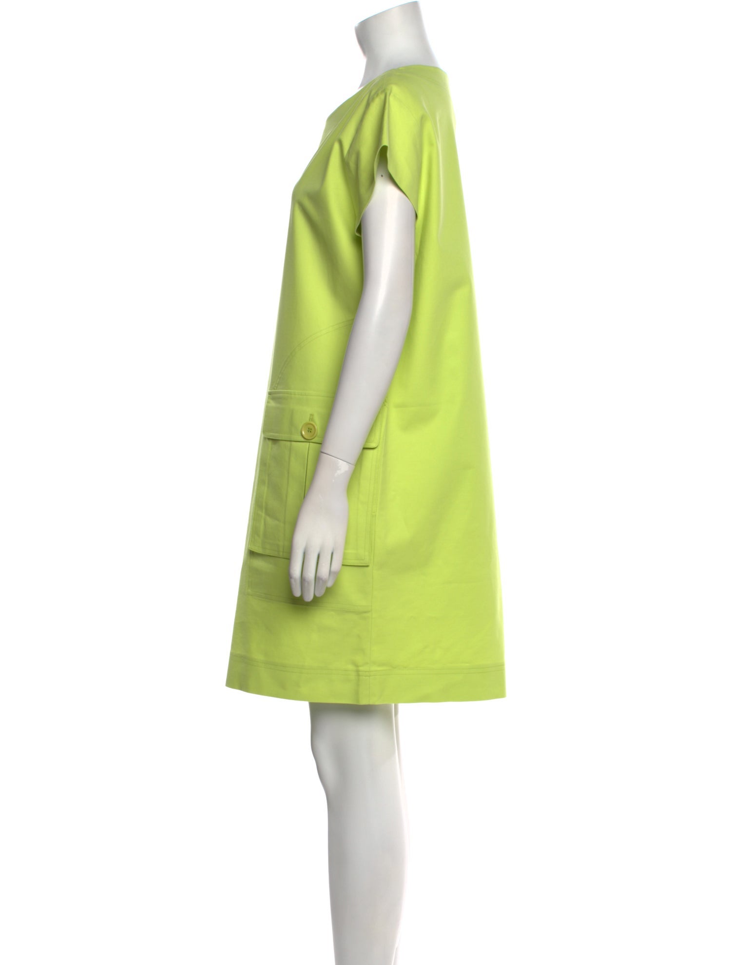 Moschino Couture Bateau Neckline Mini Dress