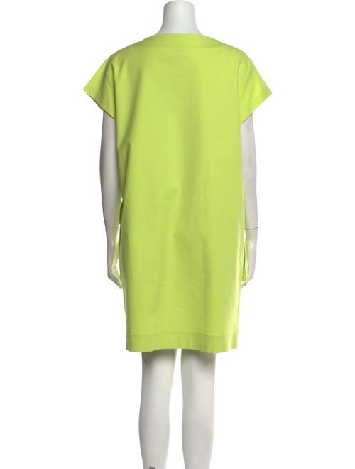 Moschino Couture Bateau Neckline Mini Dress