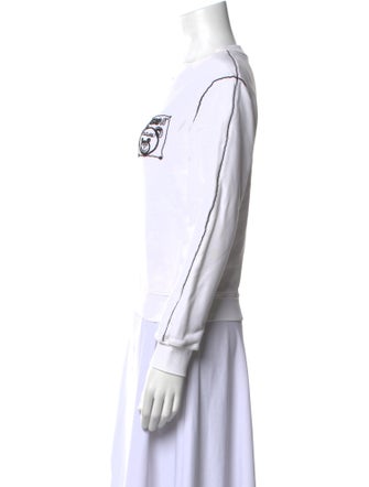 Moschino Couture Graphic Print Crew Neck Sweatshirt