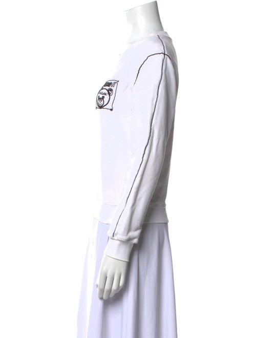 Moschino Couture Graphic Print Crew Neck Sweatshirt