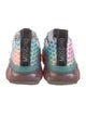 Moschino Couture Rubber Colorblock Pattern Sneakers