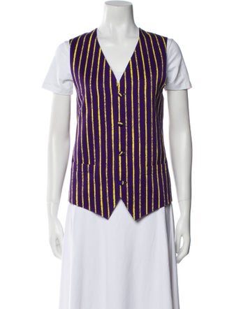 Moschino Couture Striped Vest