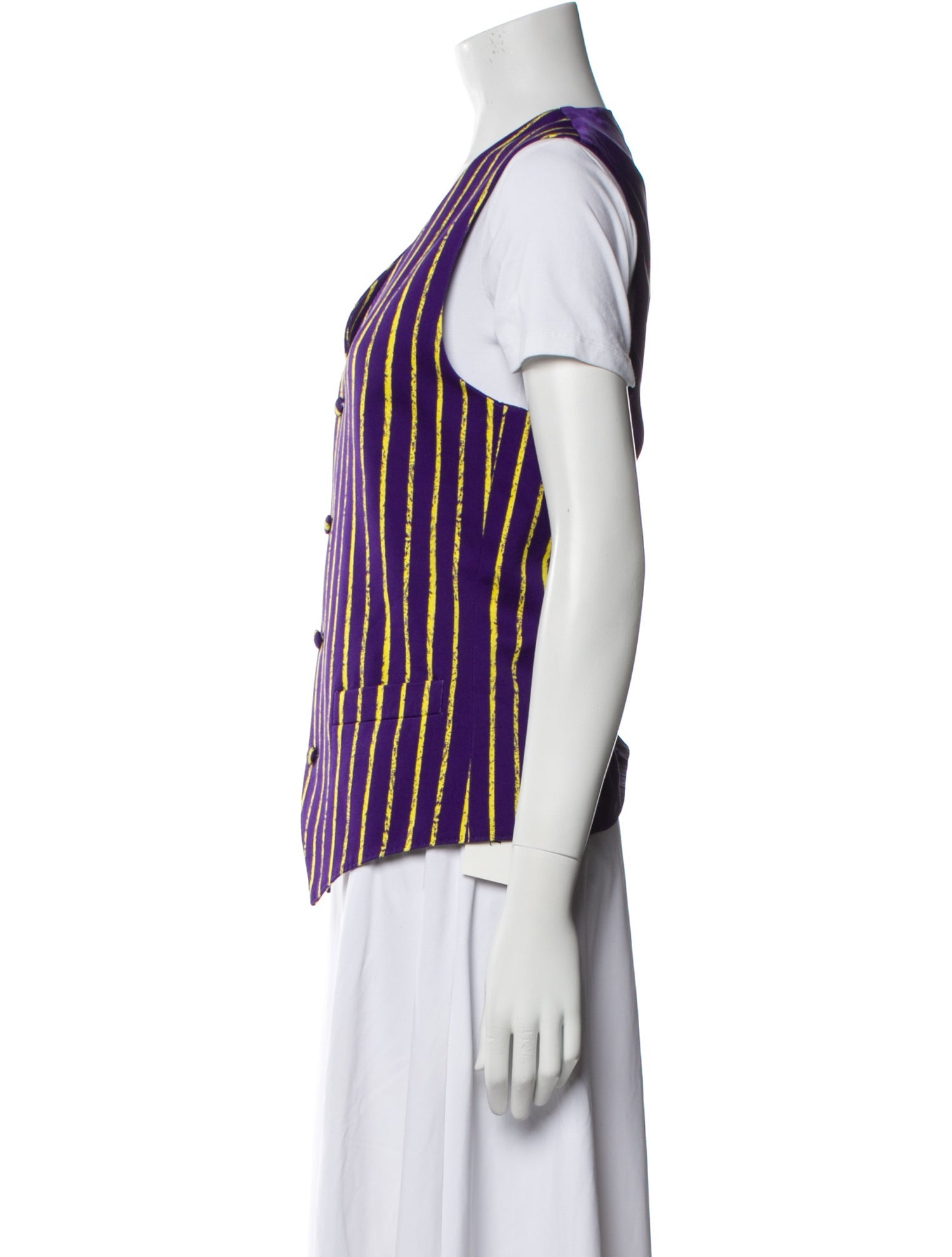 Moschino Couture Striped Vest