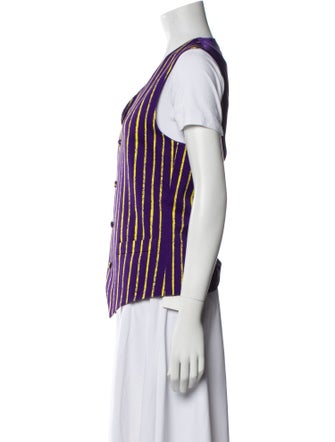 Moschino Couture Striped Vest