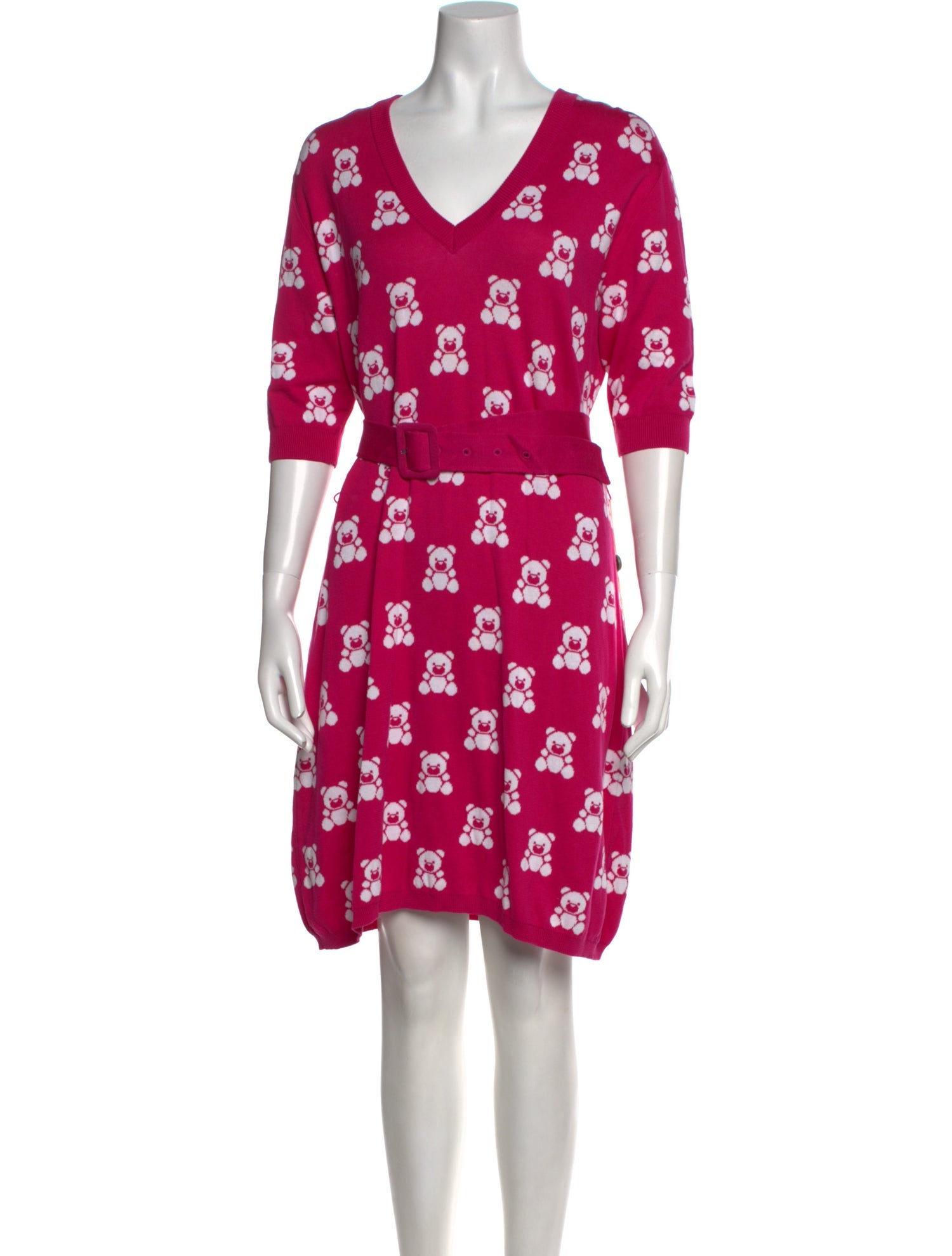 Moschino Couture Printed Mini Dress w/ Tags