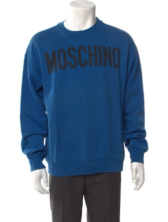 Moschino Couture Graphic Print Crew Neck Pullover