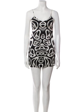 Moschino Couture Silk Mini Dress