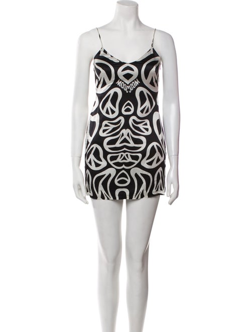 Moschino Couture Silk Mini Dress
