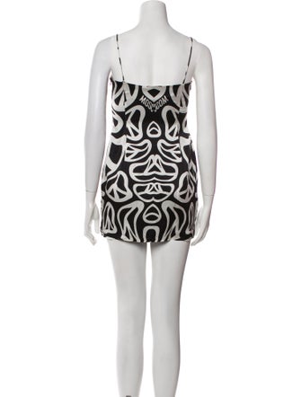 Moschino Couture Silk Mini Dress