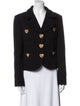 Moschino Couture Wool Evening Jacket