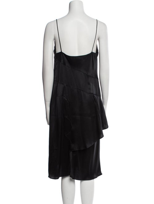 Moschino Couture Cowl Neck Midi Length Dress