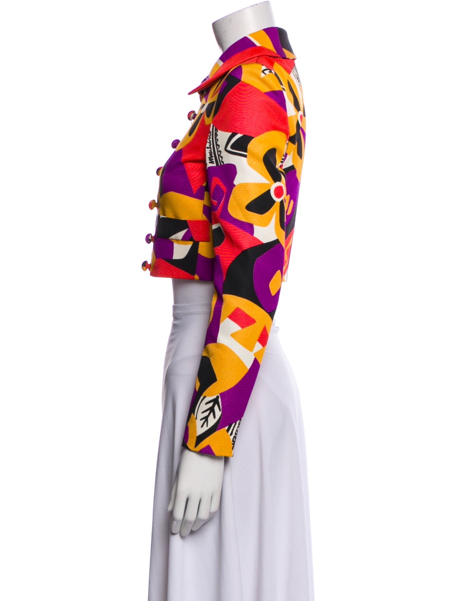 Moschino Couture Printed Evening Jacket w/ Tags