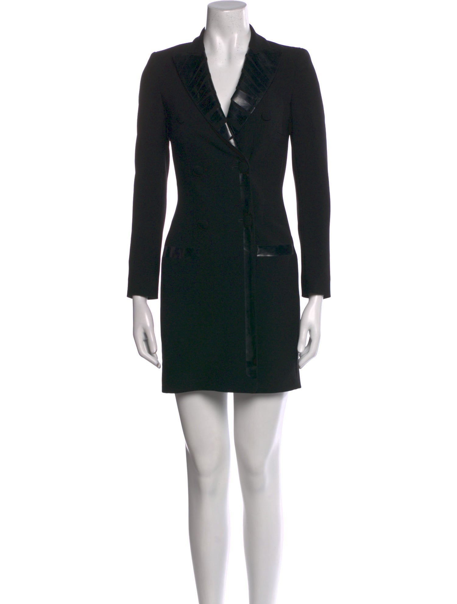 Moschino Couture V-Neck Mini Dress