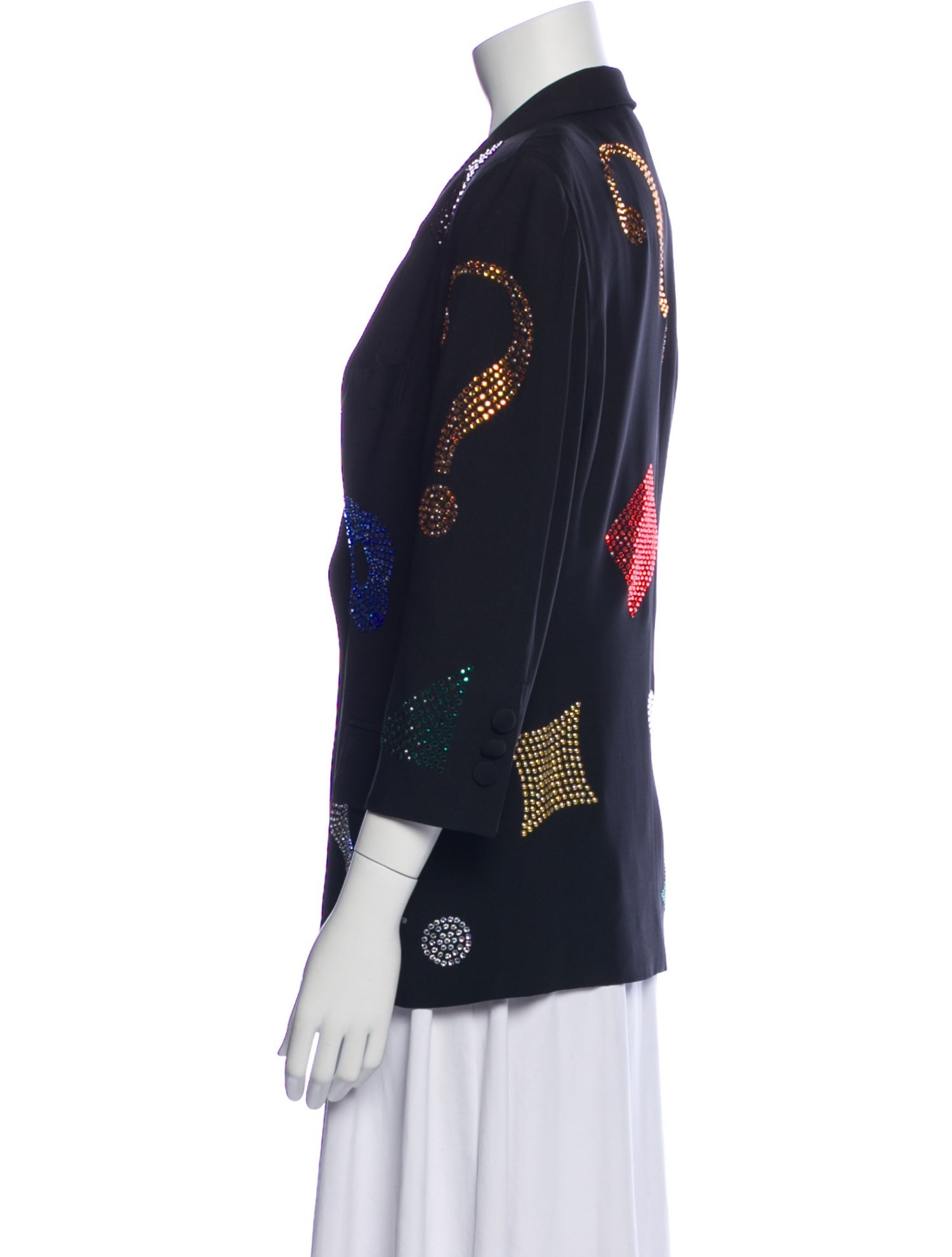 Moschino Couture Floral Print Blazer