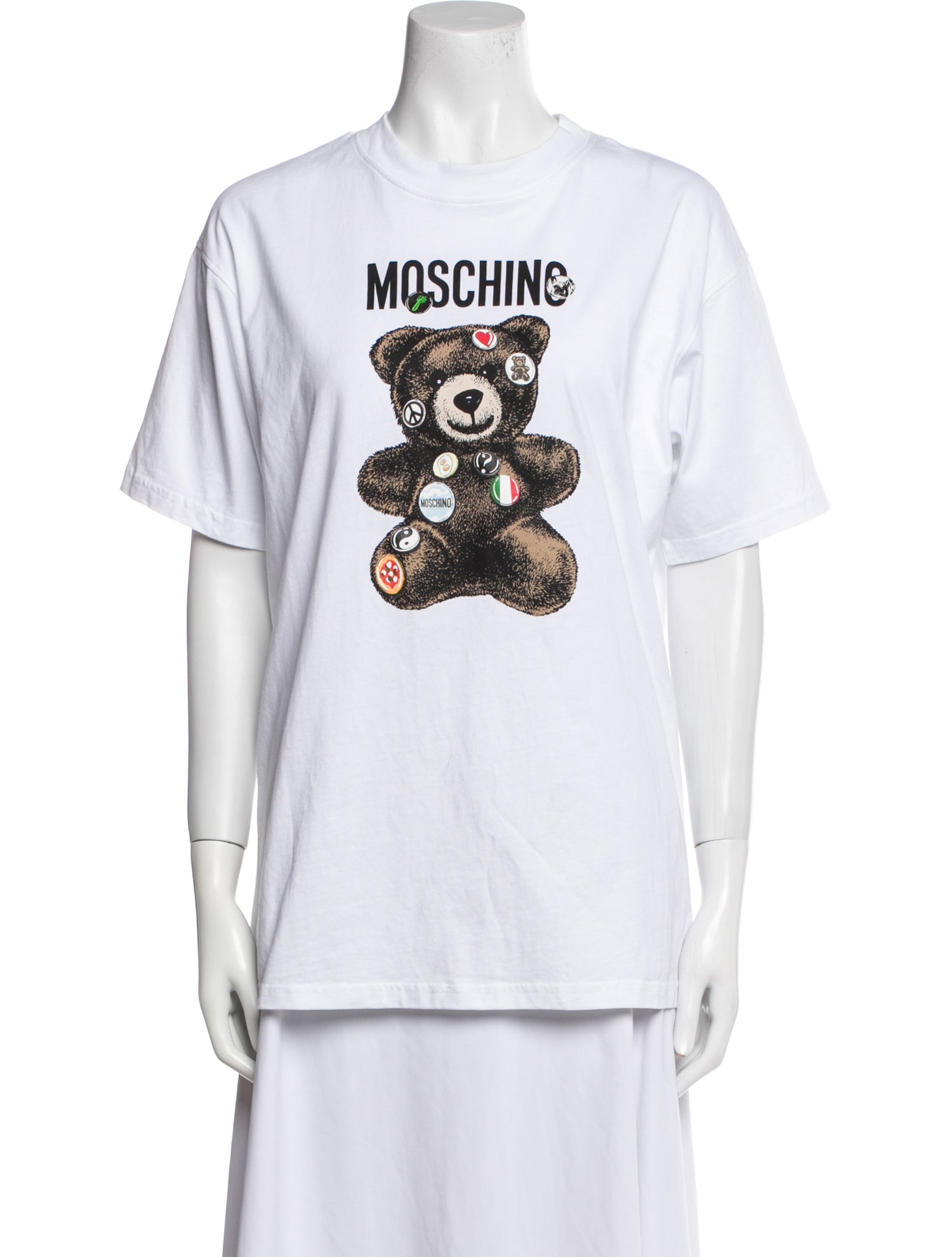 Moschino Couture Graphic Print Crew Neck T-Shirt