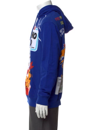 Moschino Couture Graphic Print Crew Neck Hoodie