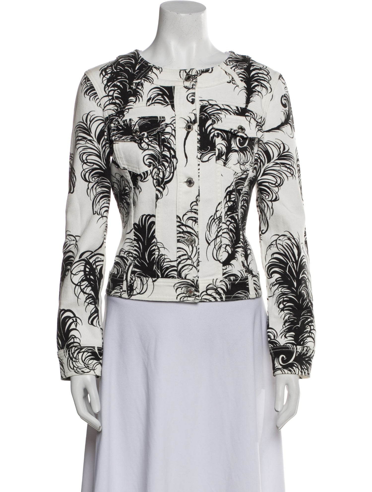 Moschino Couture Printed Evening Jacket