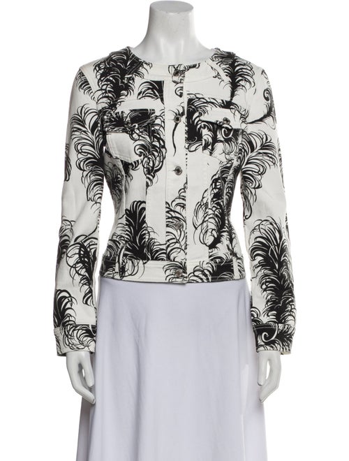 Moschino Couture Printed Evening Jacket