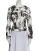 Moschino Couture Printed Evening Jacket