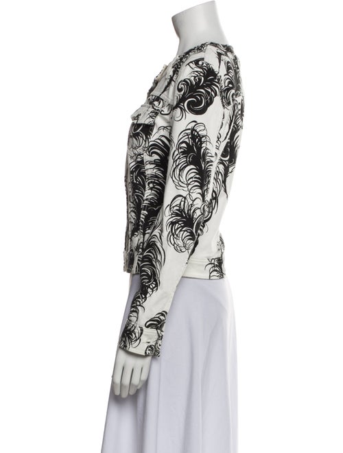 Moschino Couture Printed Evening Jacket