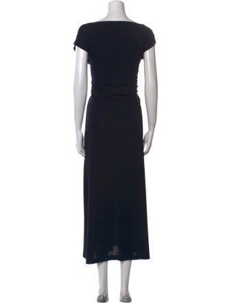 Moschino Couture Bateau Neckline Long Dress