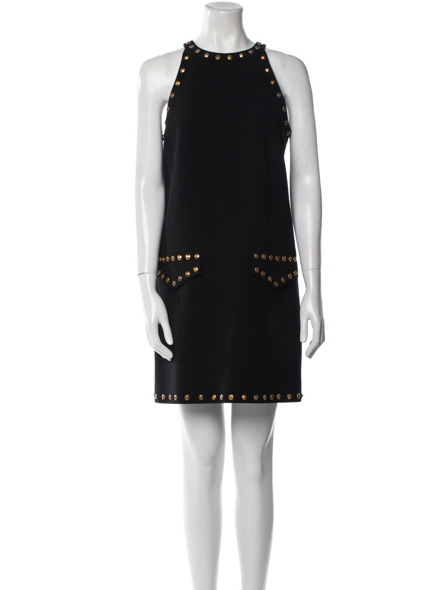 Moschino Couture Crew Neck Mini Dress
