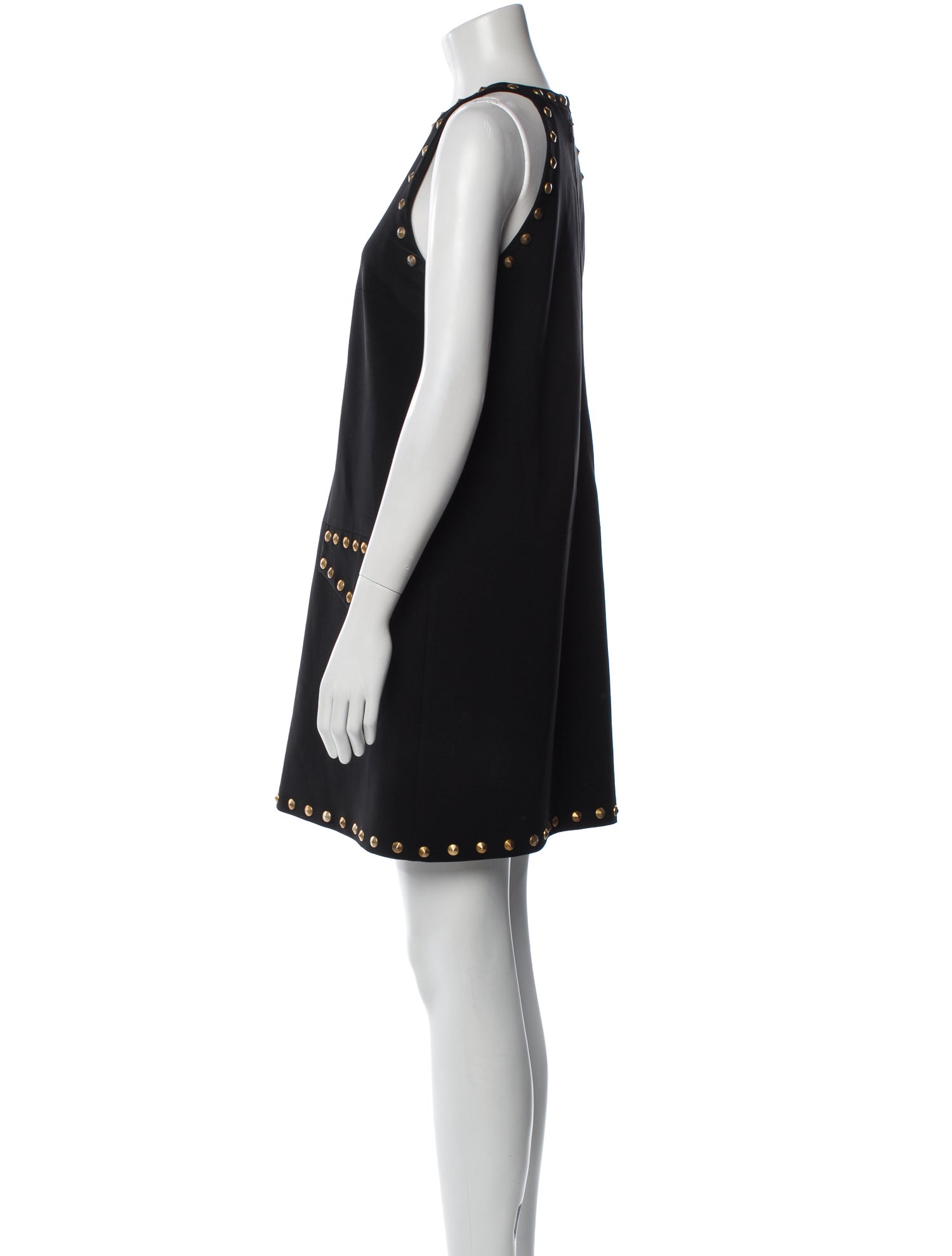 Moschino Couture Crew Neck Mini Dress