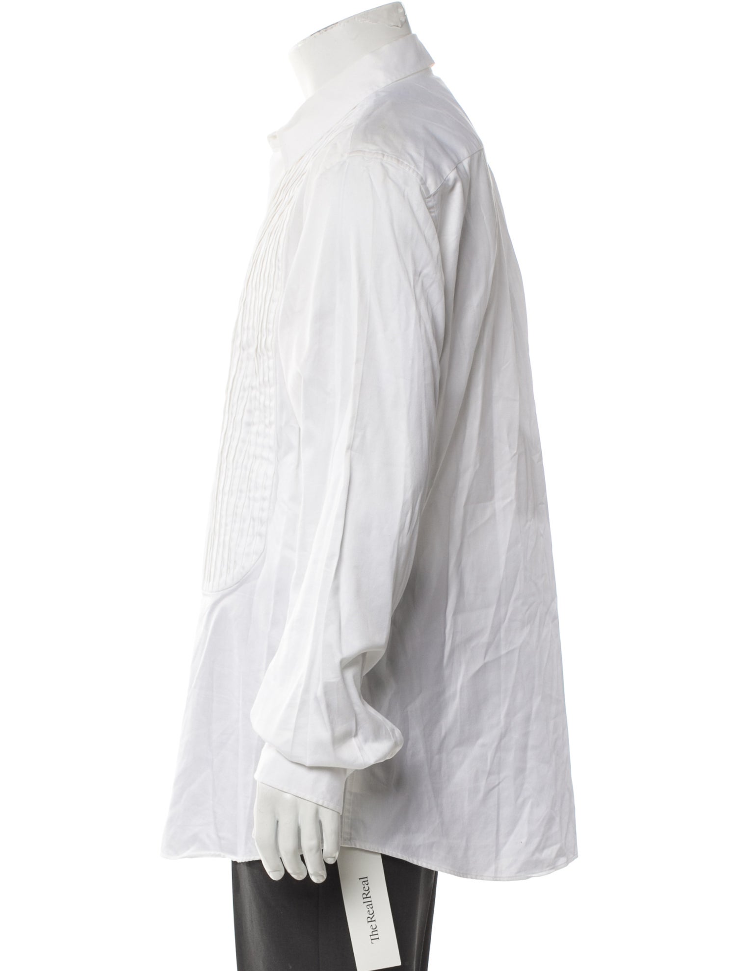 Moschino Couture Long Sleeve Tuxedo Shirt