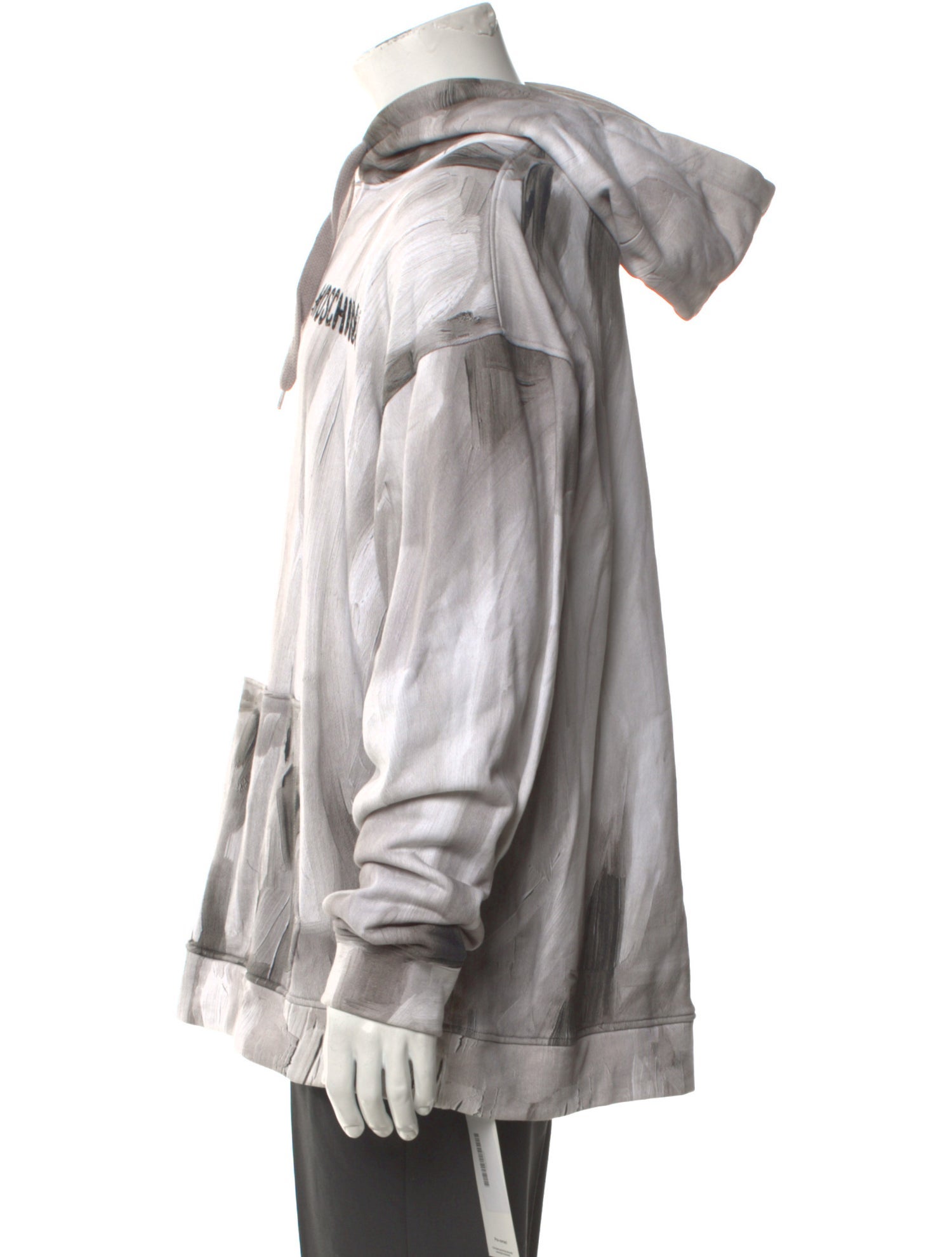 Moschino Couture Printed Crew Neck Hoodie