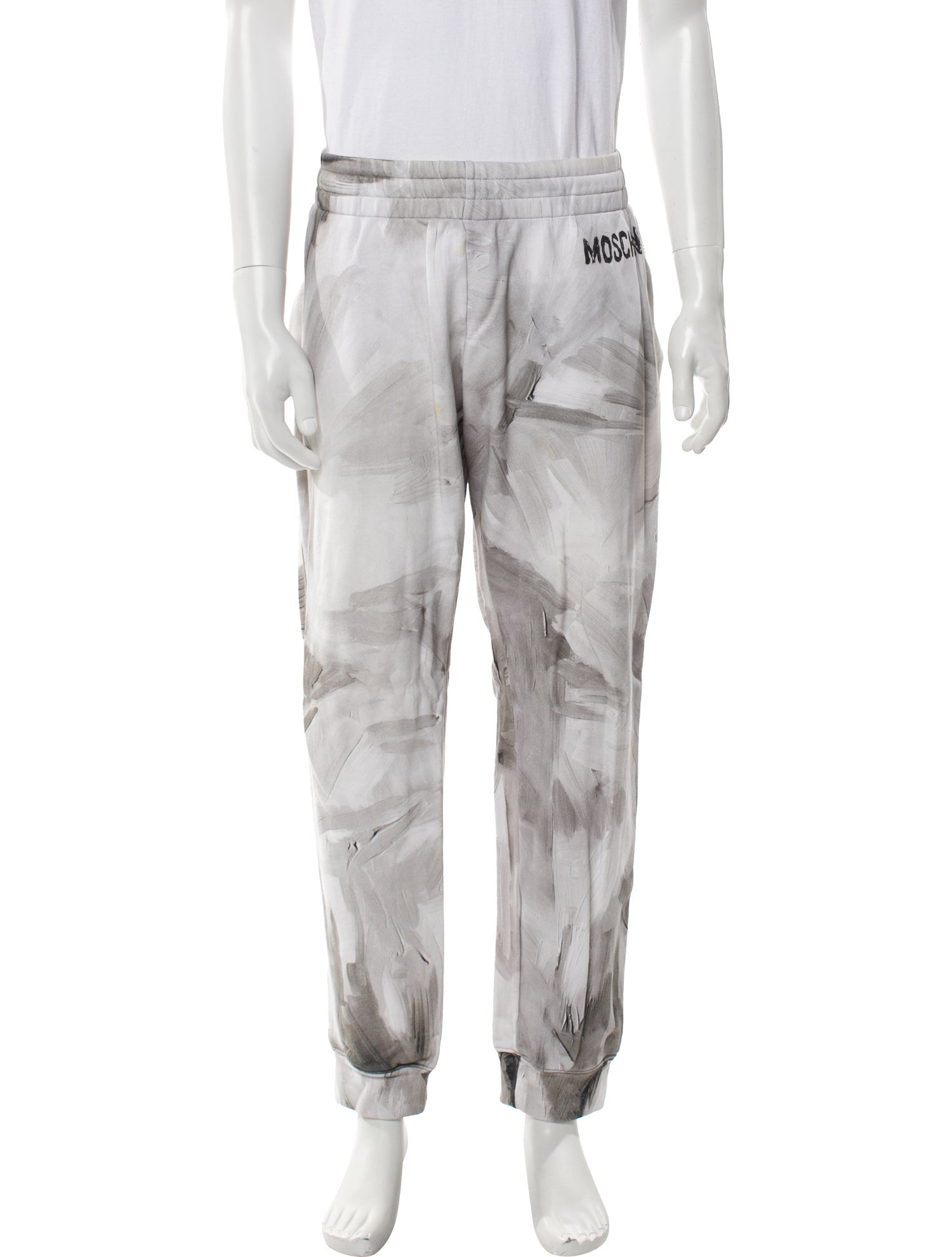 Moschino Couture Graphic Print Joggers