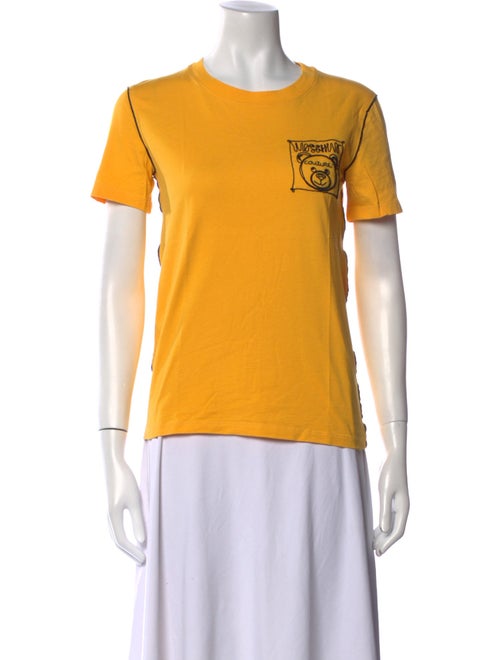 Moschino Couture Graphic Print Crew Neck T-Shirt