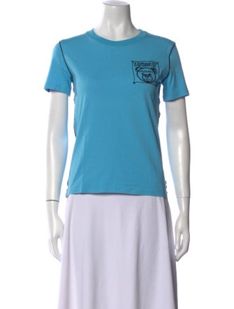 Moschino Couture Graphic Print Crew Neck T-Shirt