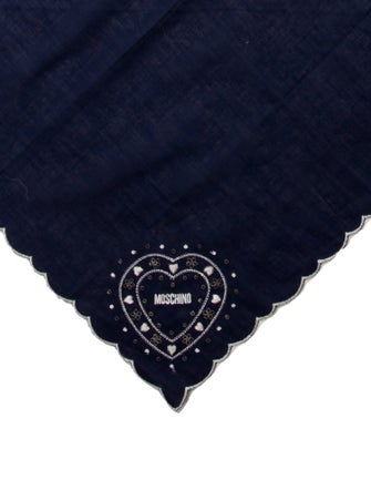 Moschino Couture Printed Scarf