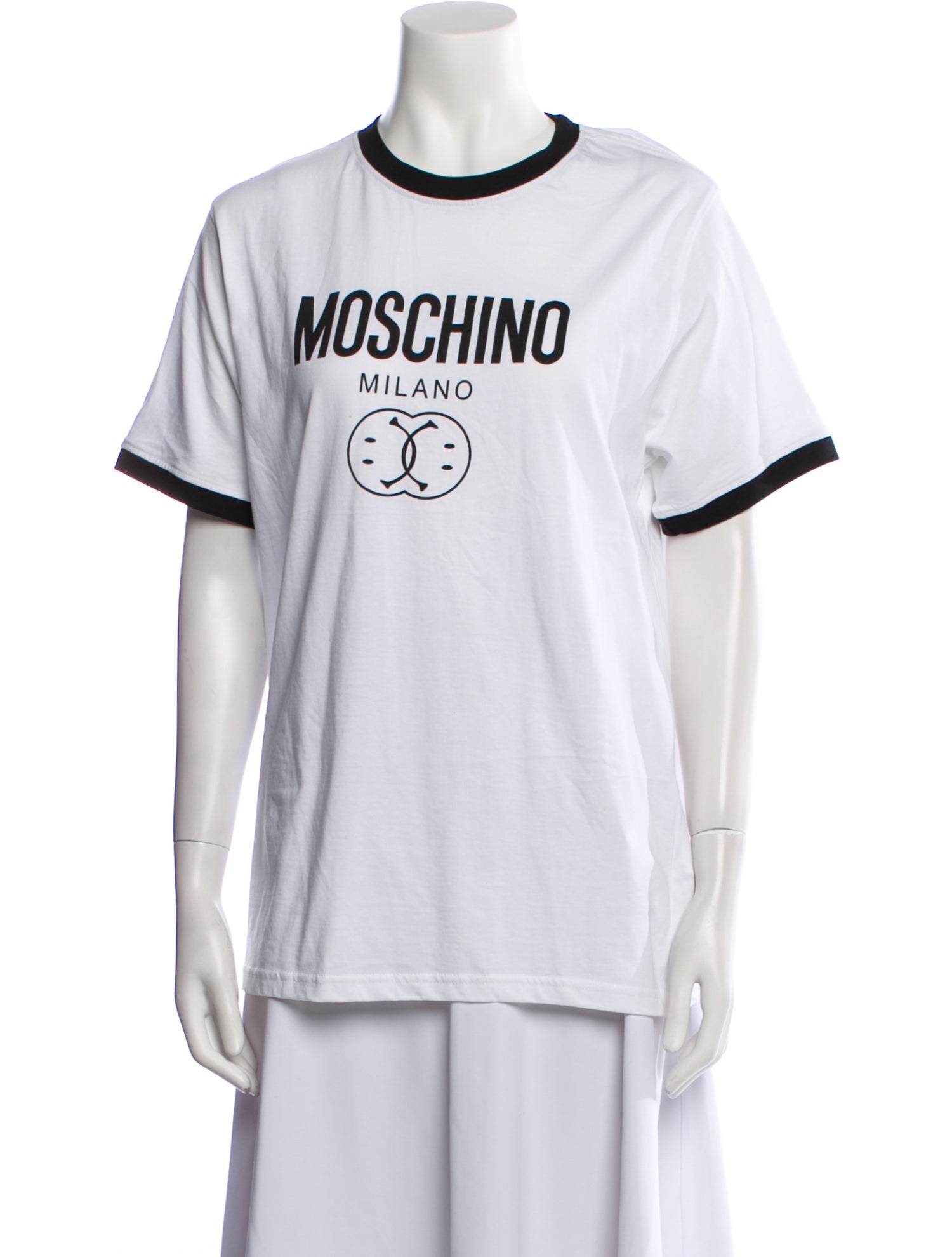 Moschino Couture Graphic Print Crew Neck T-Shirt
