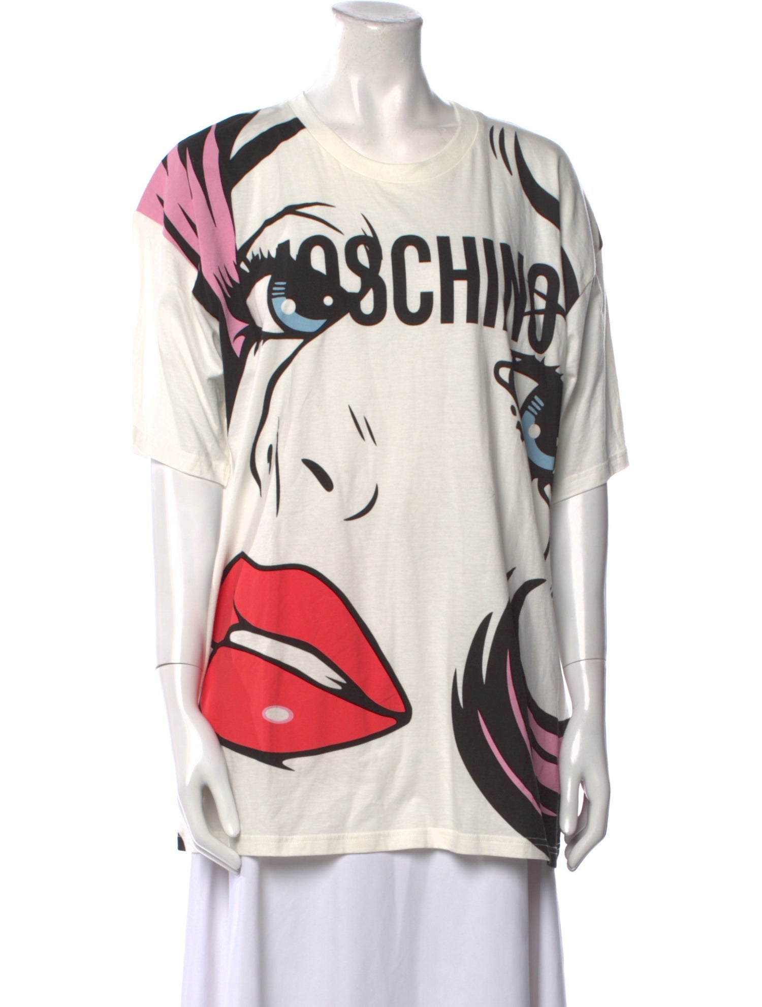 Moschino Couture Graphic Print Crew Neck T-Shirt