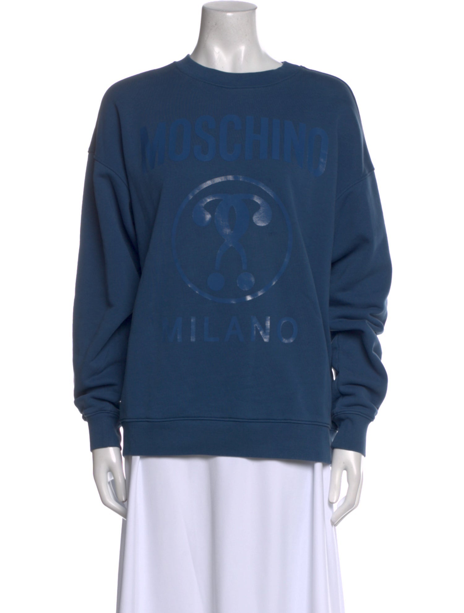 Moschino Couture Graphic Print Crew Neck Sweatshirt
