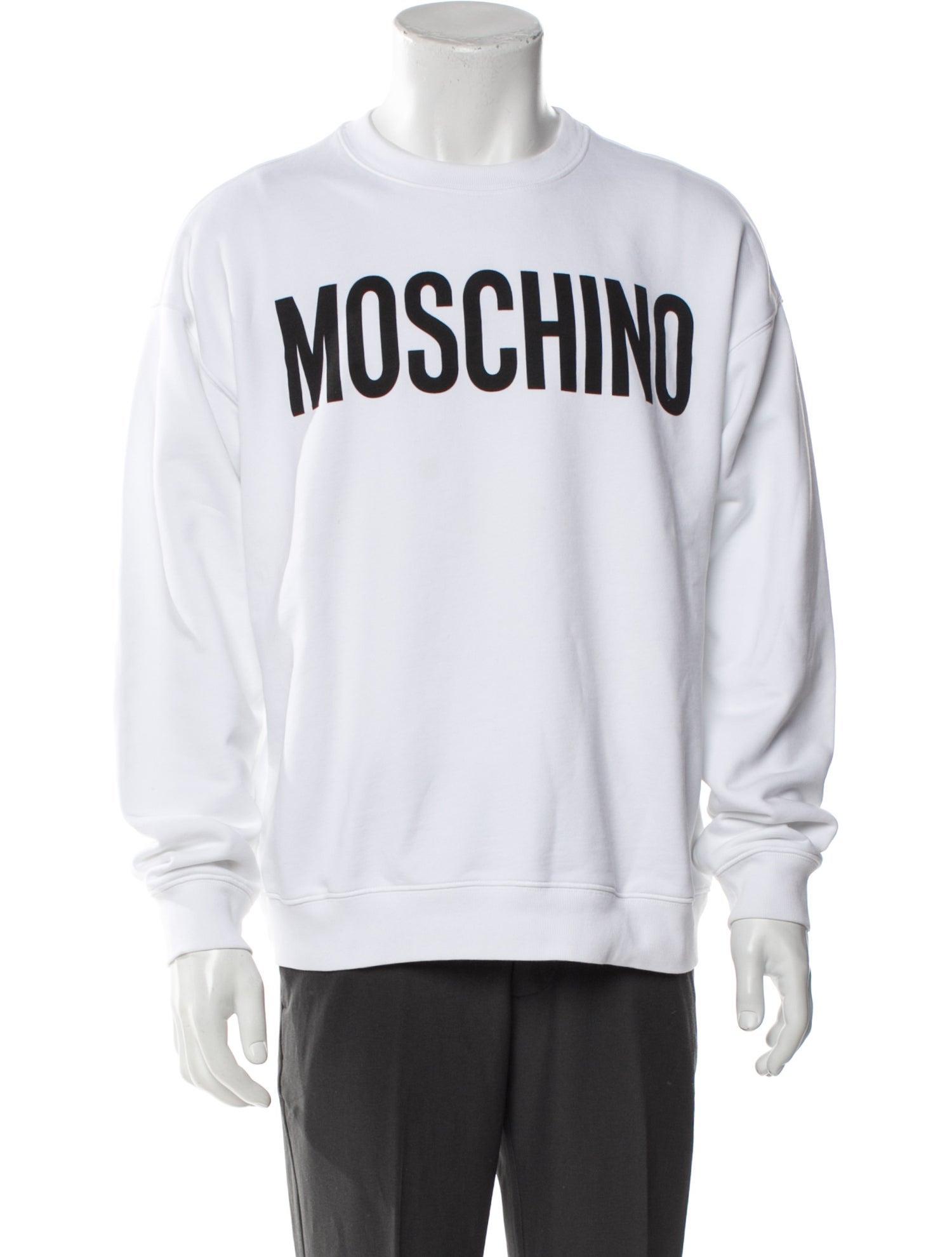 Moschino Couture Graphic Print Crew Neck Sweatshirt