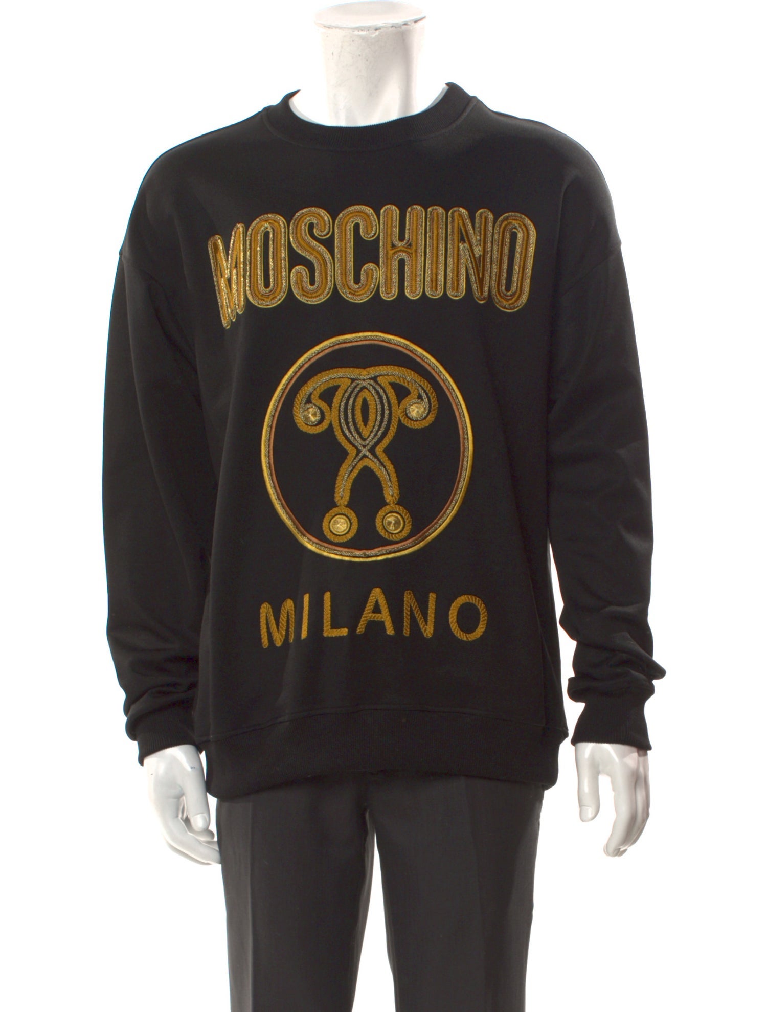 Moschino Couture Graphic Print Crew Neck Sweatshirt