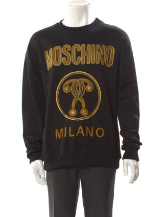 Moschino Couture Graphic Print Crew Neck Sweatshirt