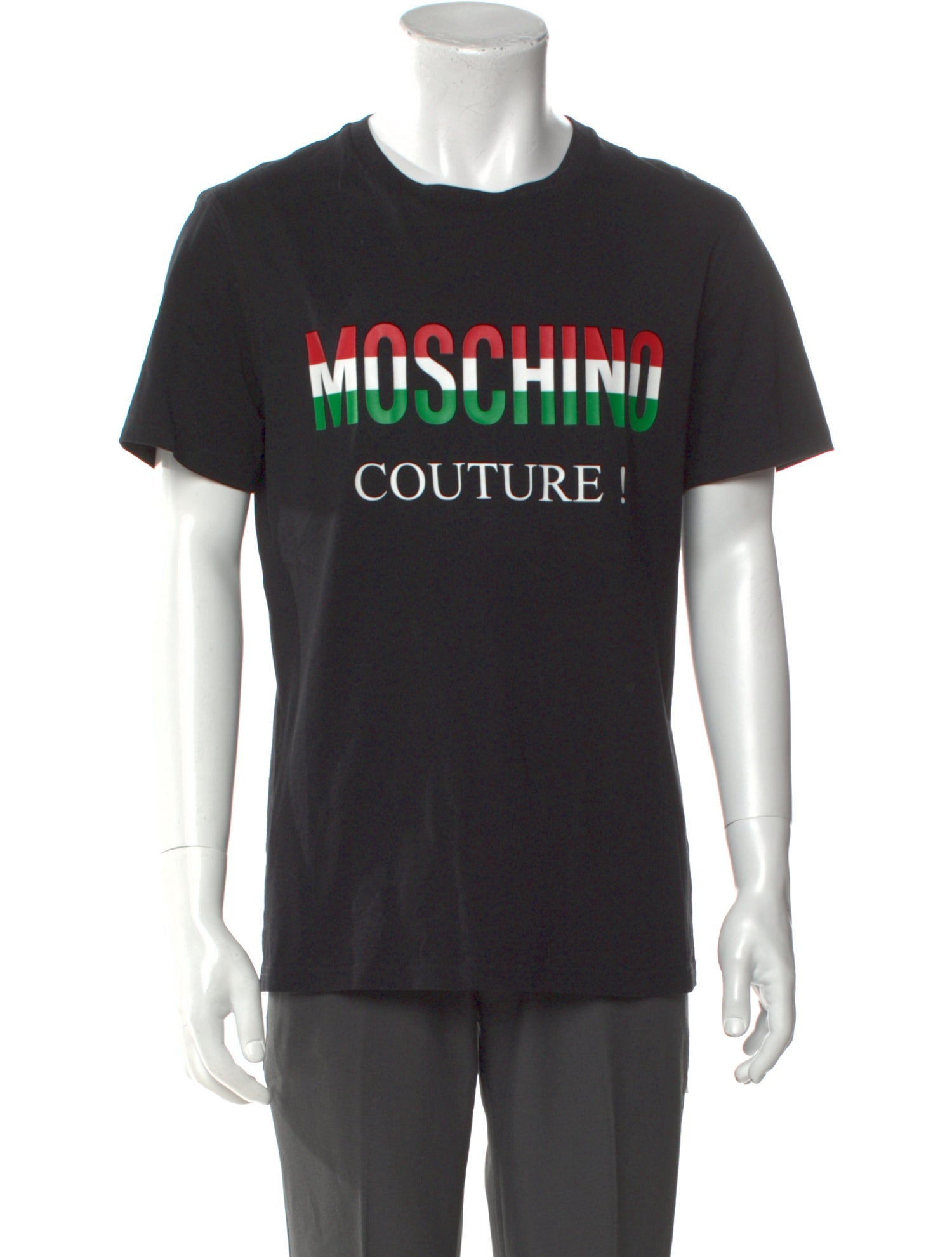 Moschino Couture Graphic Print Crew Neck T-Shirt