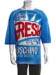 Moschino Couture Graphic Print Crew Neck T-Shirt