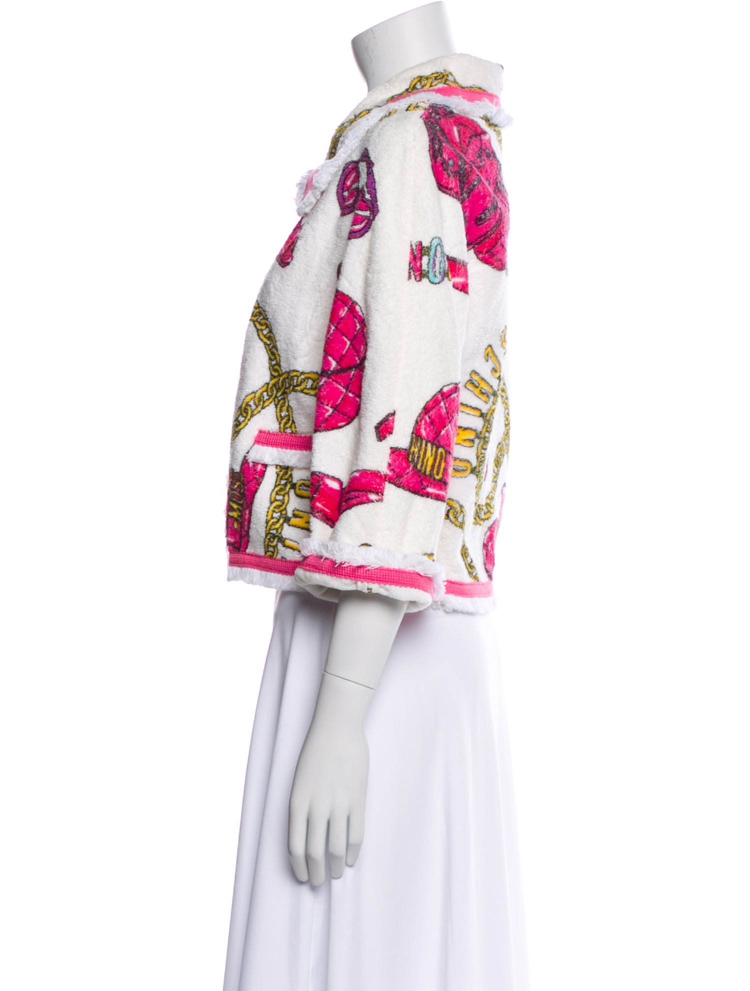 Moschino Couture Printed Evening Jacket