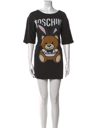 Moschino Couture Graphic Print Crew Neck T-Shirt