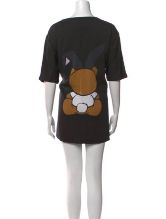 Moschino Couture Graphic Print Crew Neck T-Shirt